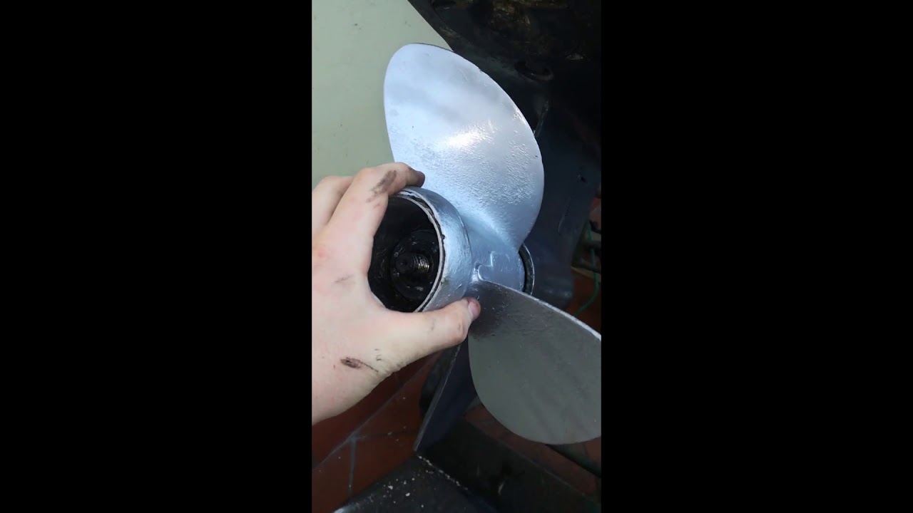 SOSTITUZIONE anodo sacrificale (ZINCO) piede JOHNSON EVINRUDE 737 cc 25 hp