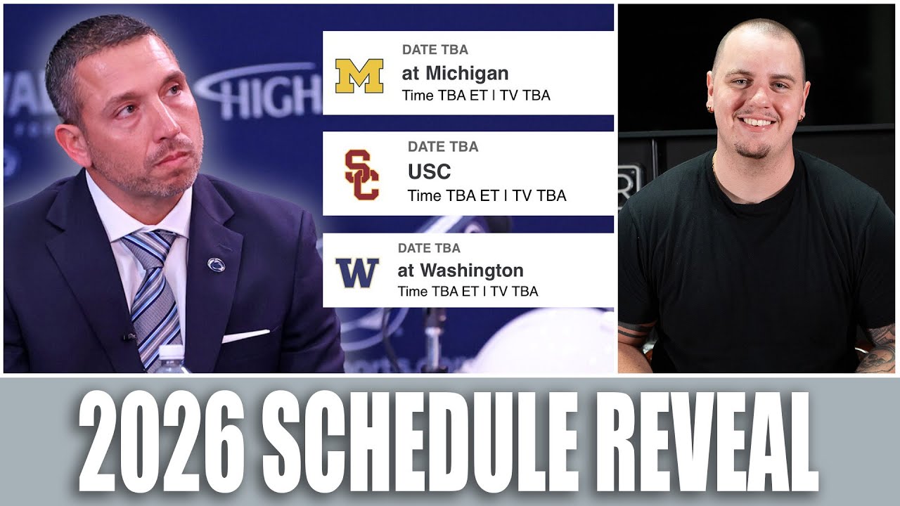 Penn State Football 2026 Schedule Reveal - Live Call-In Show