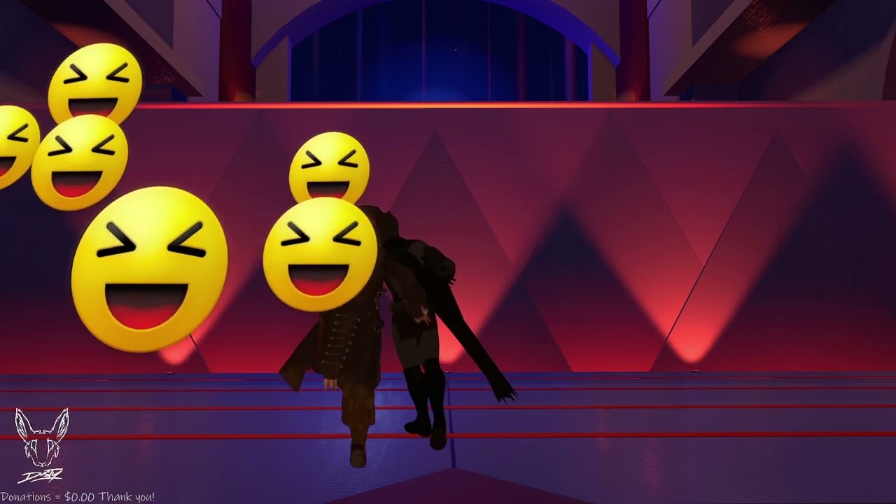 VR Dance Academy Student Showcase | Duet Salsa Performance : Batman & Jack Sparrow | VRChat