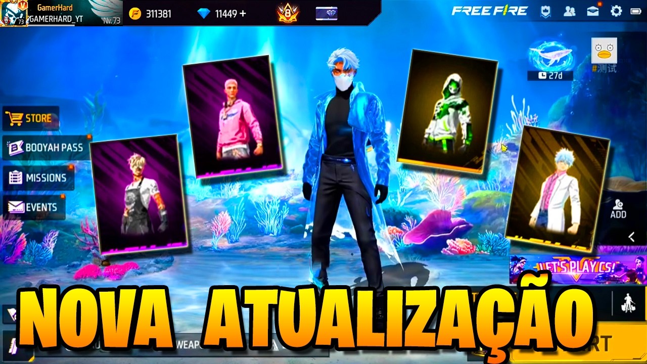 NOVA ATUALIZA&Ccedil;&Atilde;O ABRIL 2026 FREE FIRE