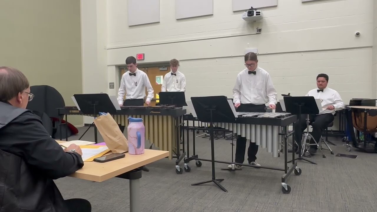 Flash Mob Percussion Quartet State Solo & Ensemble