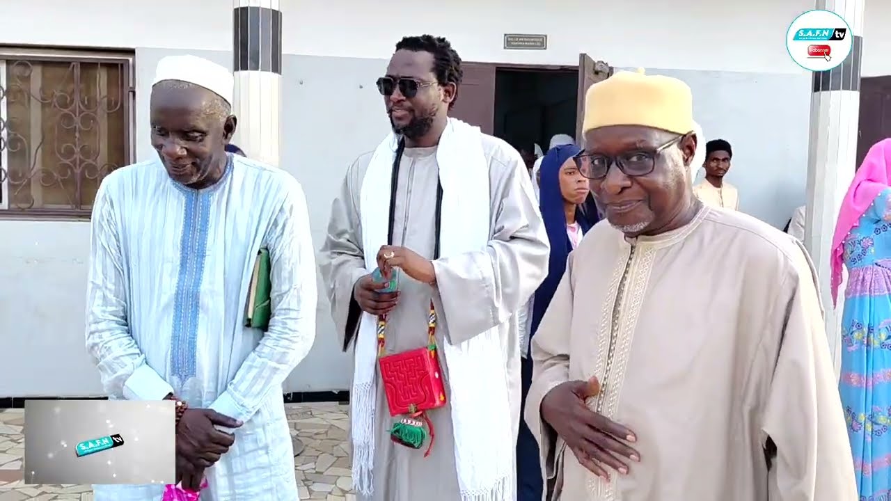 S Djily Fall Ibnu S Modou Abdoulaye Fall Ndar a l'université Islamique de Cheikh Ahmadou Bamba