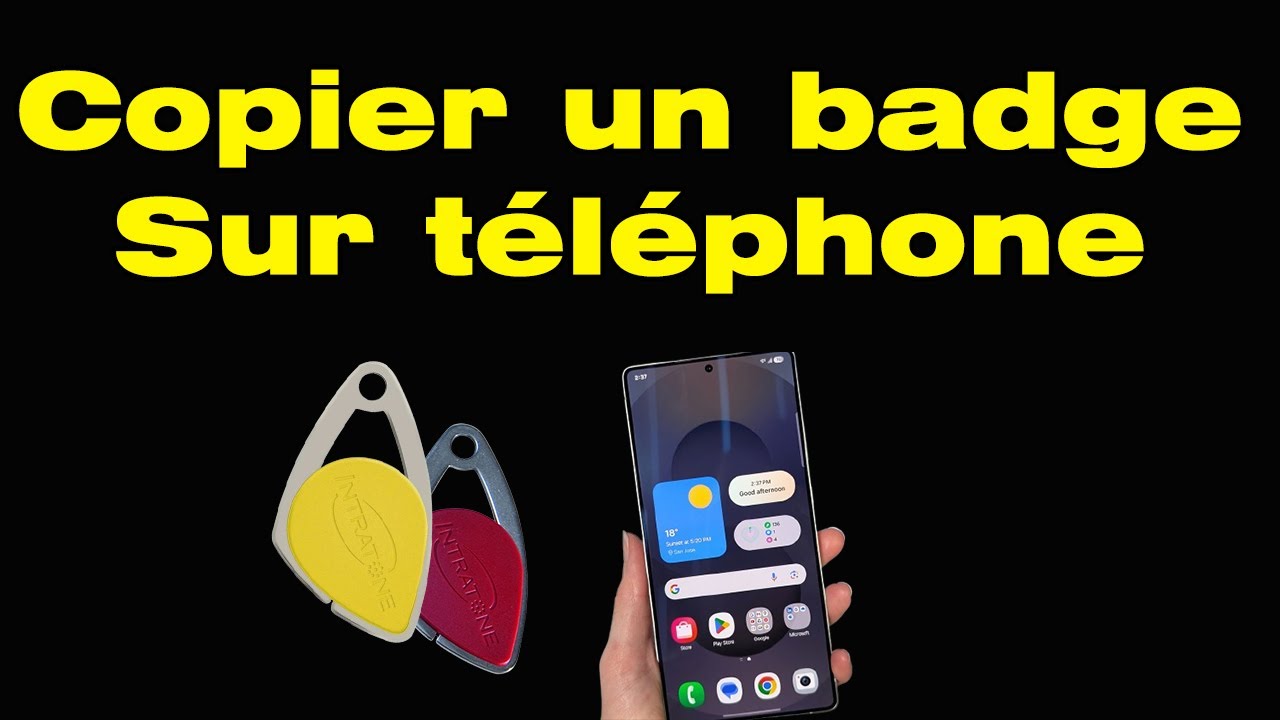 Comment copier un badge sur son t&eacute;l&eacute;phone | Remagn&eacute;tiser un badge