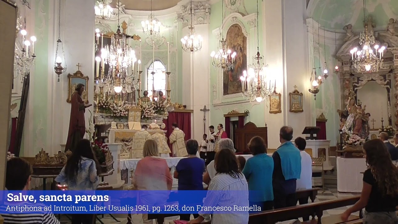 03 - Antiphona ad Introitum - Salve, sancta parens (gregoriano - Don Francesco Ramella)