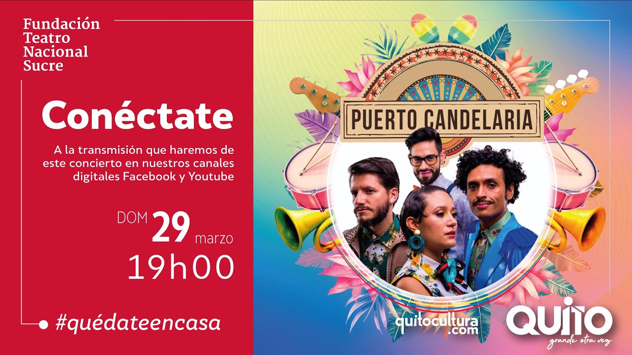 Puerto Candelaria en la Plaza del Teatro