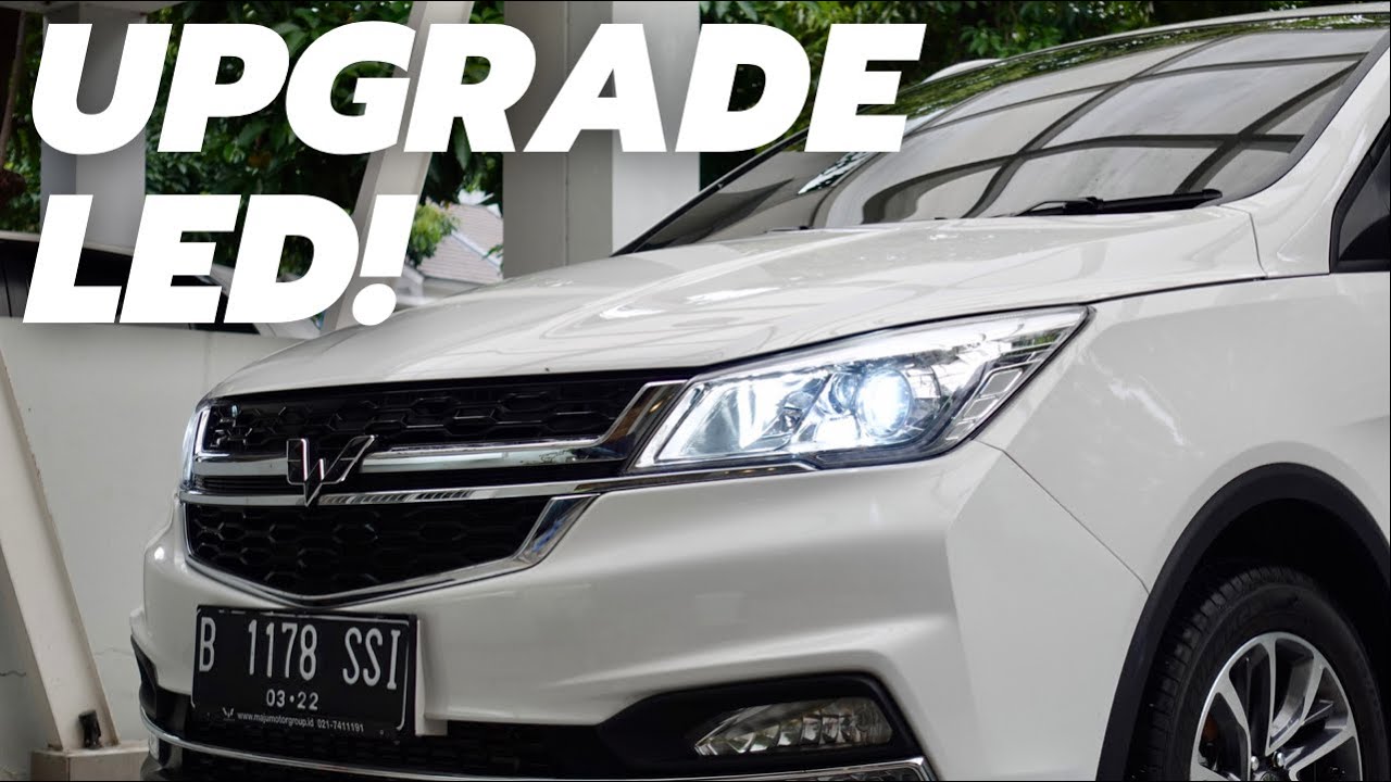 Ganti Lampu Wuling Cortez Jadi LED.