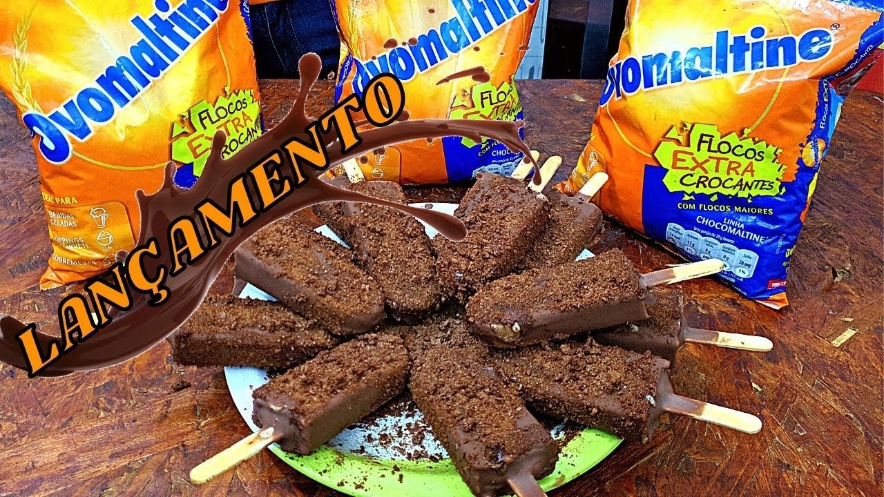 COMO FAZER PICOLÉ SKIMO DE OVOMALTINE, POR RAFAEL PAIVA