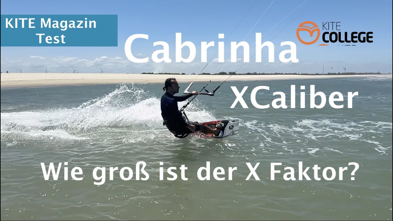 Kitecollege Test Cabrinha Caliber 138  x 42 KITE Magazin, Freeride - Freestyle Kitesurfing, Board