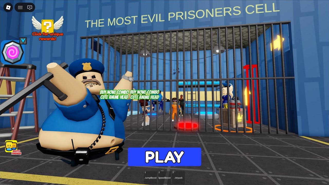 Roblox! POLICE BOY 2 PLAYER ESCAPE PRISON Gameplay roblox!