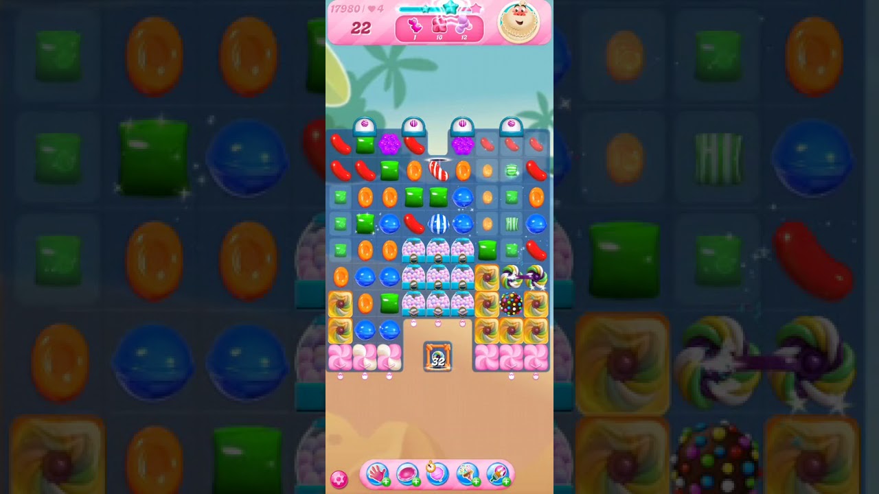Candy Crush Saga Level 17979 - 17982 