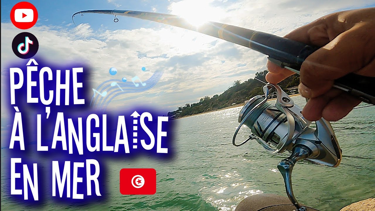 Pêche à l'Anglaise en Mer à Tunis - صيد السمك  بالطريقة الإنڨليزية في تونس