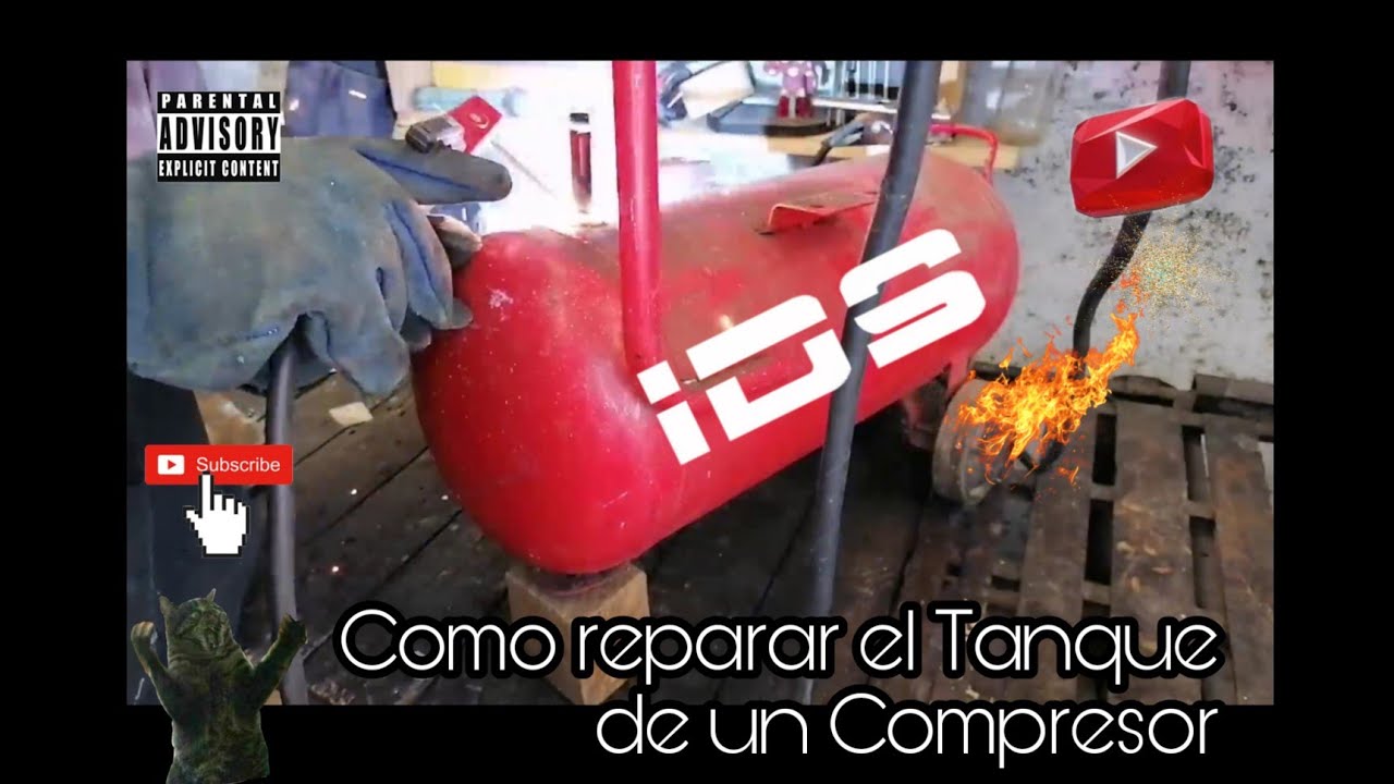 Como repara el Tanque de un Compresor