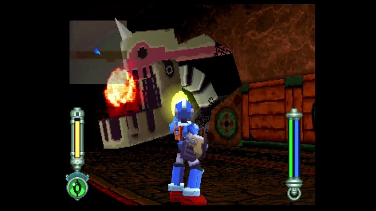 Mega Man Legends 2 (Part 17 defeating the large reaverbot)