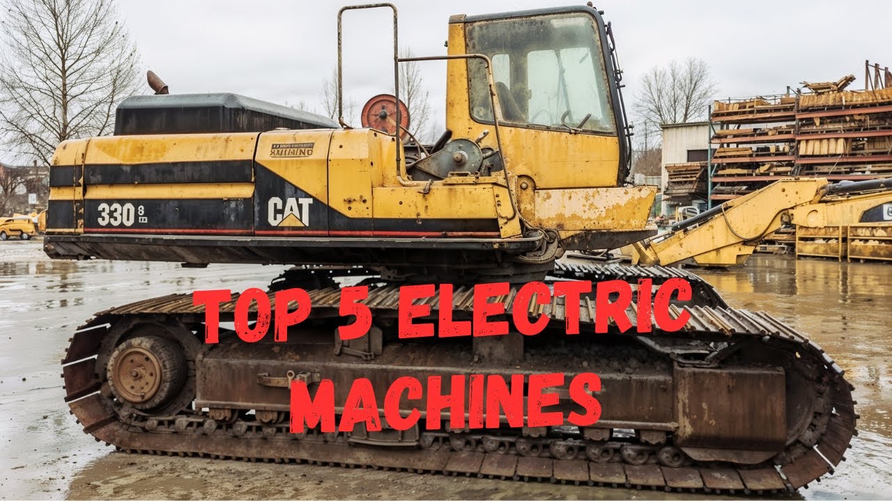 World's NEWEST All-Electric Construction Machines 2024