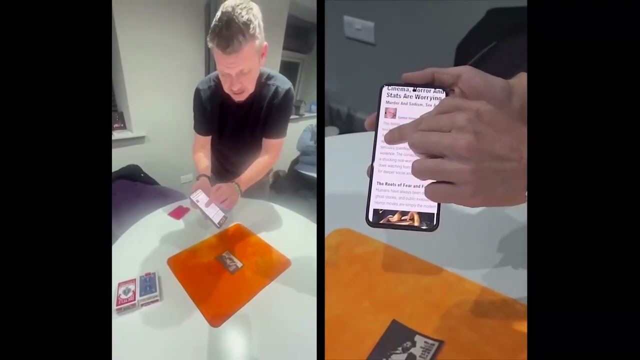 «Ночь ужасов» Дэвида Форреста на сайте MJMMagic.com (см. ссылку ниже)