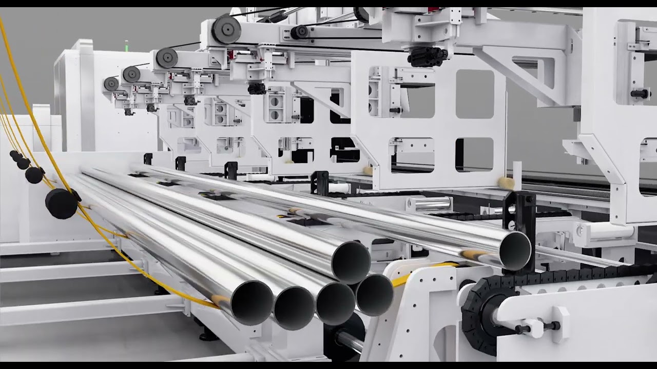 Bodor Laser Tube Cutter T230 Demo