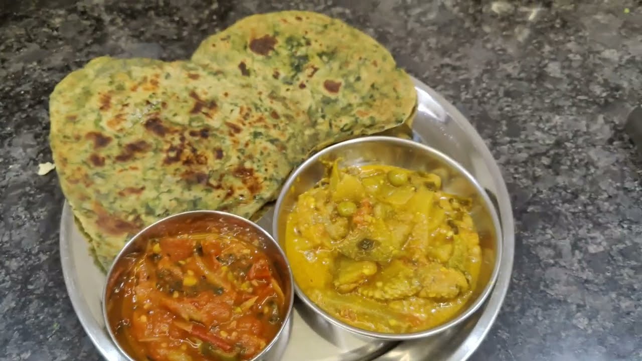 मेथी परांठा,Methi Paratha,testy and helthy with tamatarkichutny and khattabaigan@SimmiChandrakar2905