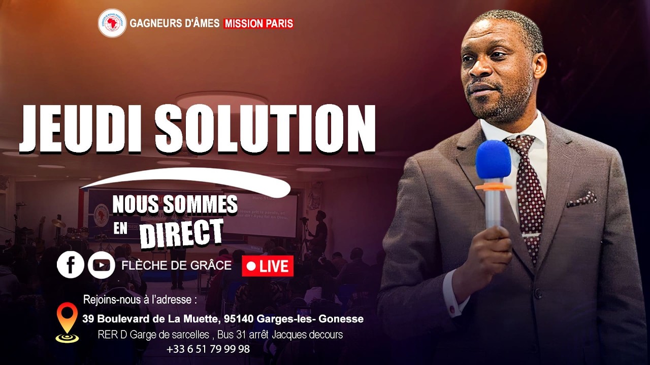 JEUDI SOLUTION | TEMPS D'INTERCESSION