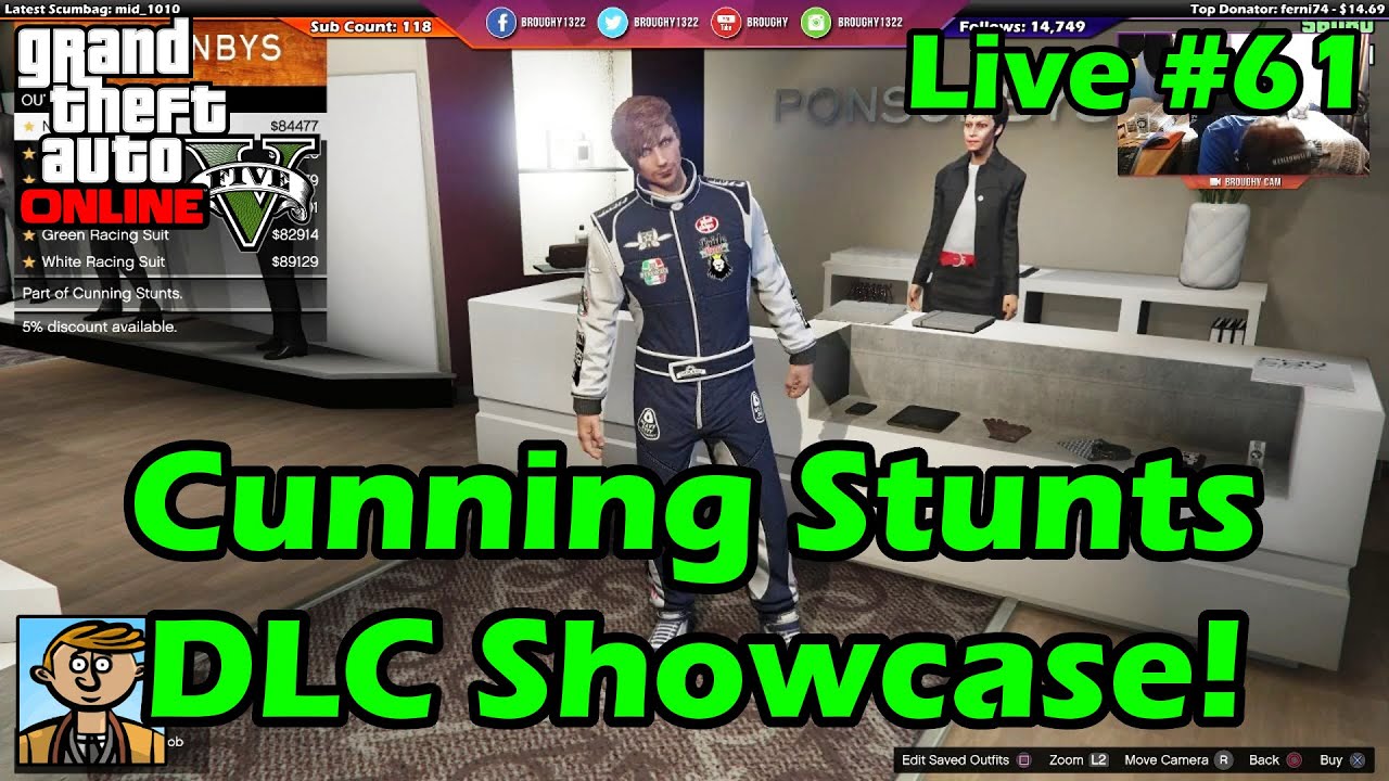 Cunning Stunts DLC Showcase! - GTA 5 Updates №18