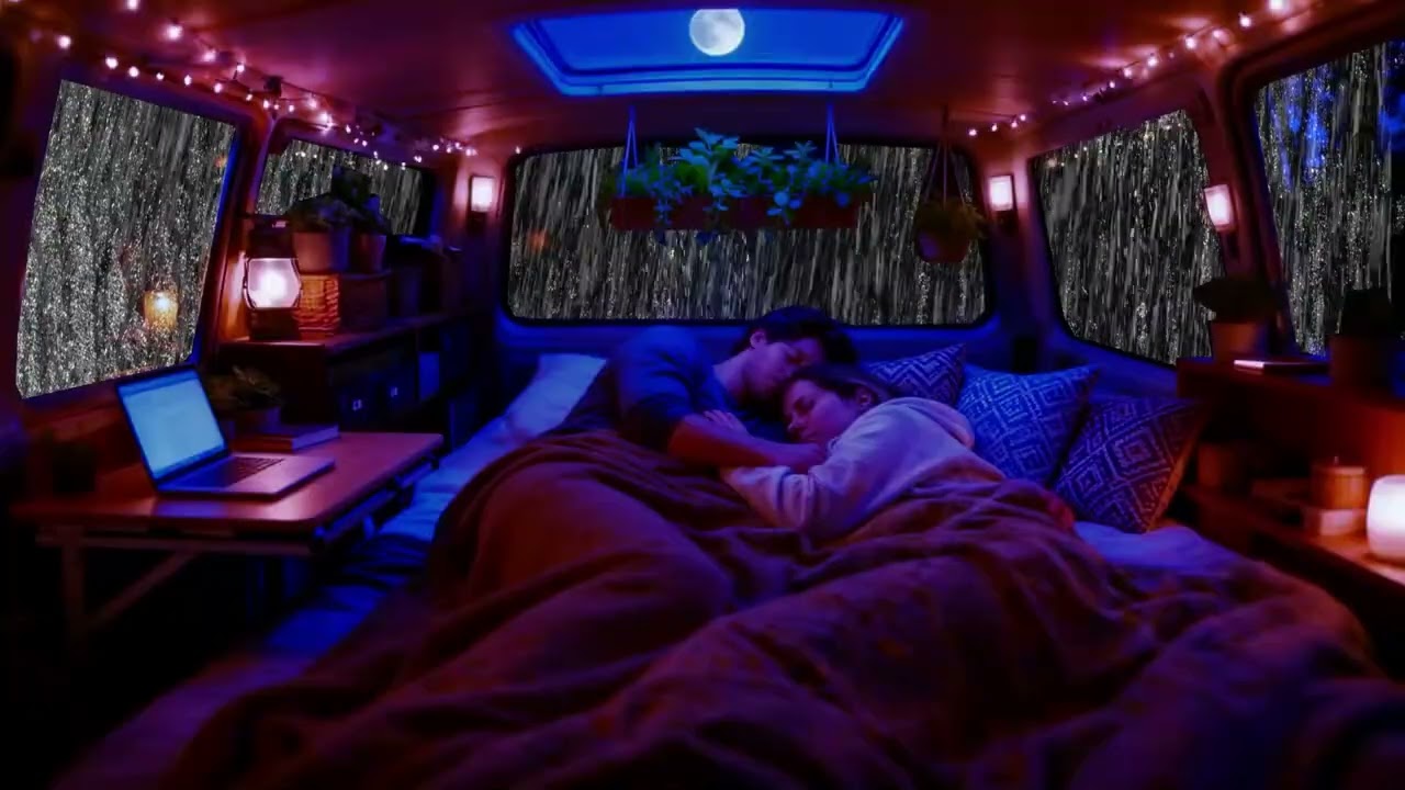 Healing Night Rain 🍃 Inner Peace and Emotional Stability Vibes