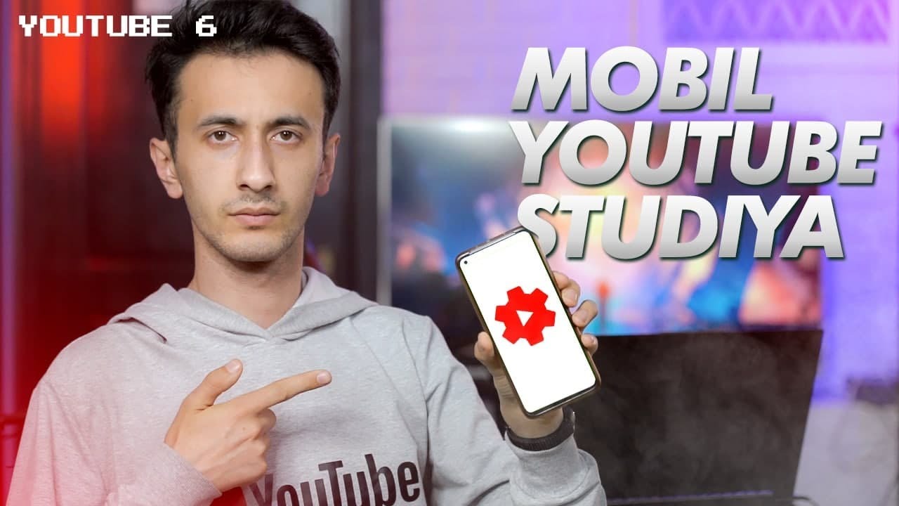 YOUTUBE KANALNI TELEFONDA BOSHQARISH | 6-dars
