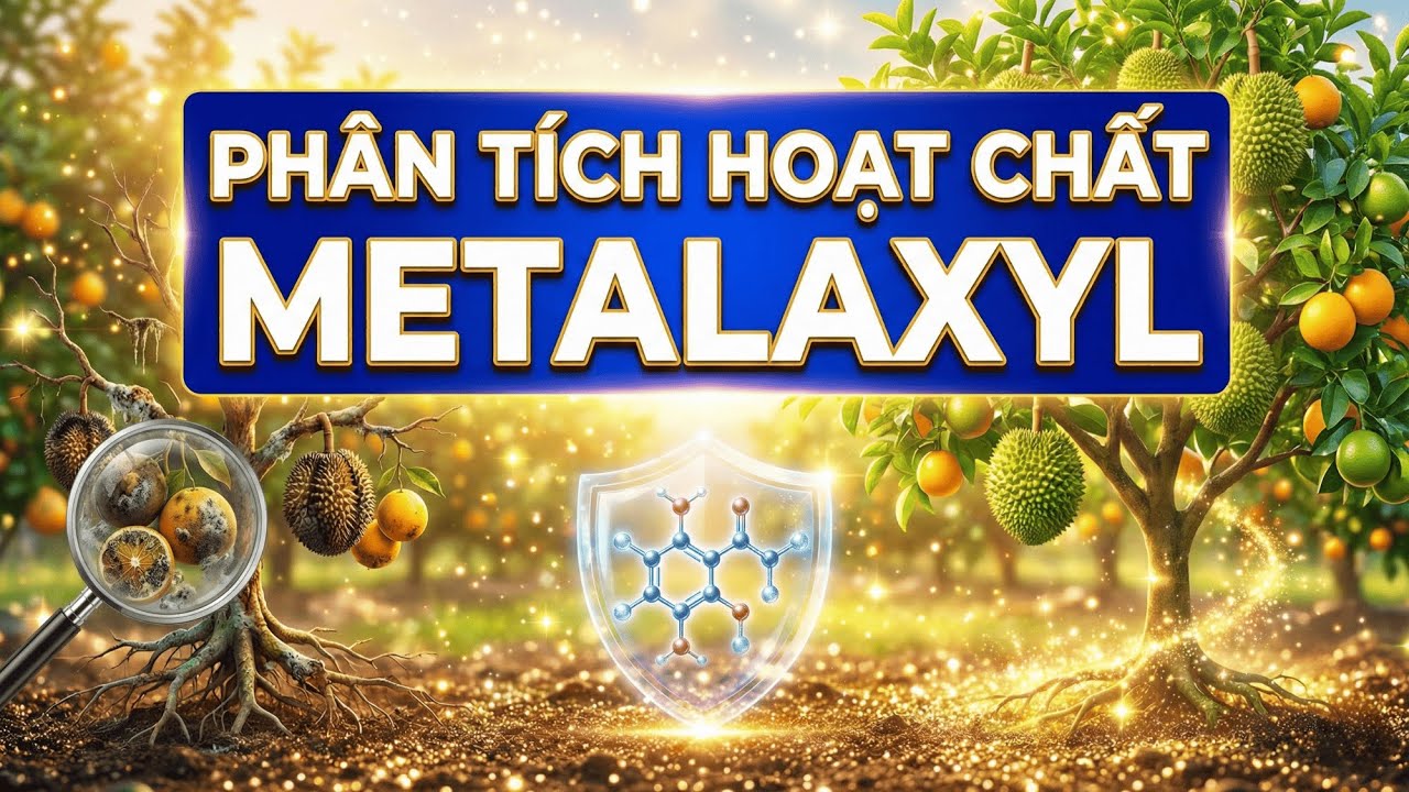 Hoạt Chất Metalaxyl Là Gì? Phân Tích Cơ Chế Tác Dụng & Cách Dùng Hiệu Quả Trên Lúa, Rau Màu