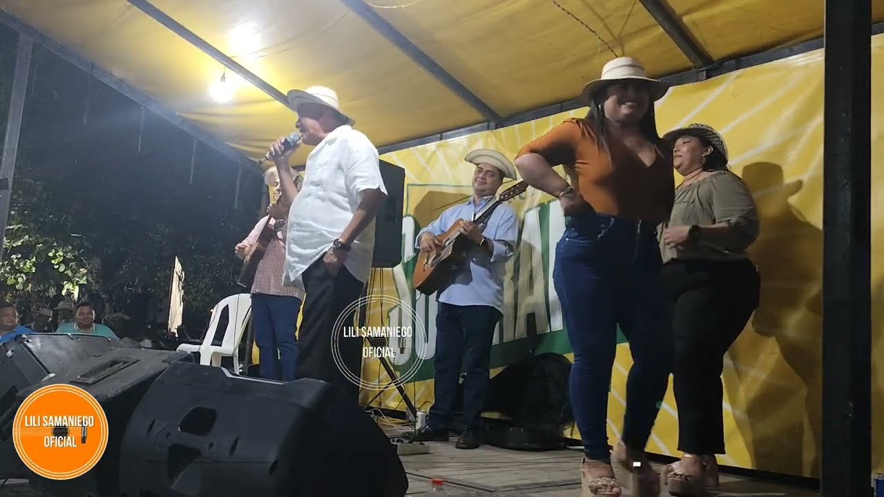 Jazm&iacute;n Mu&ntilde;oz, Raquelita Castillo, Lili Samaniego. Joropo Venezolano. Fiesta de Nelson Ojo y Fl&iacute;a '26