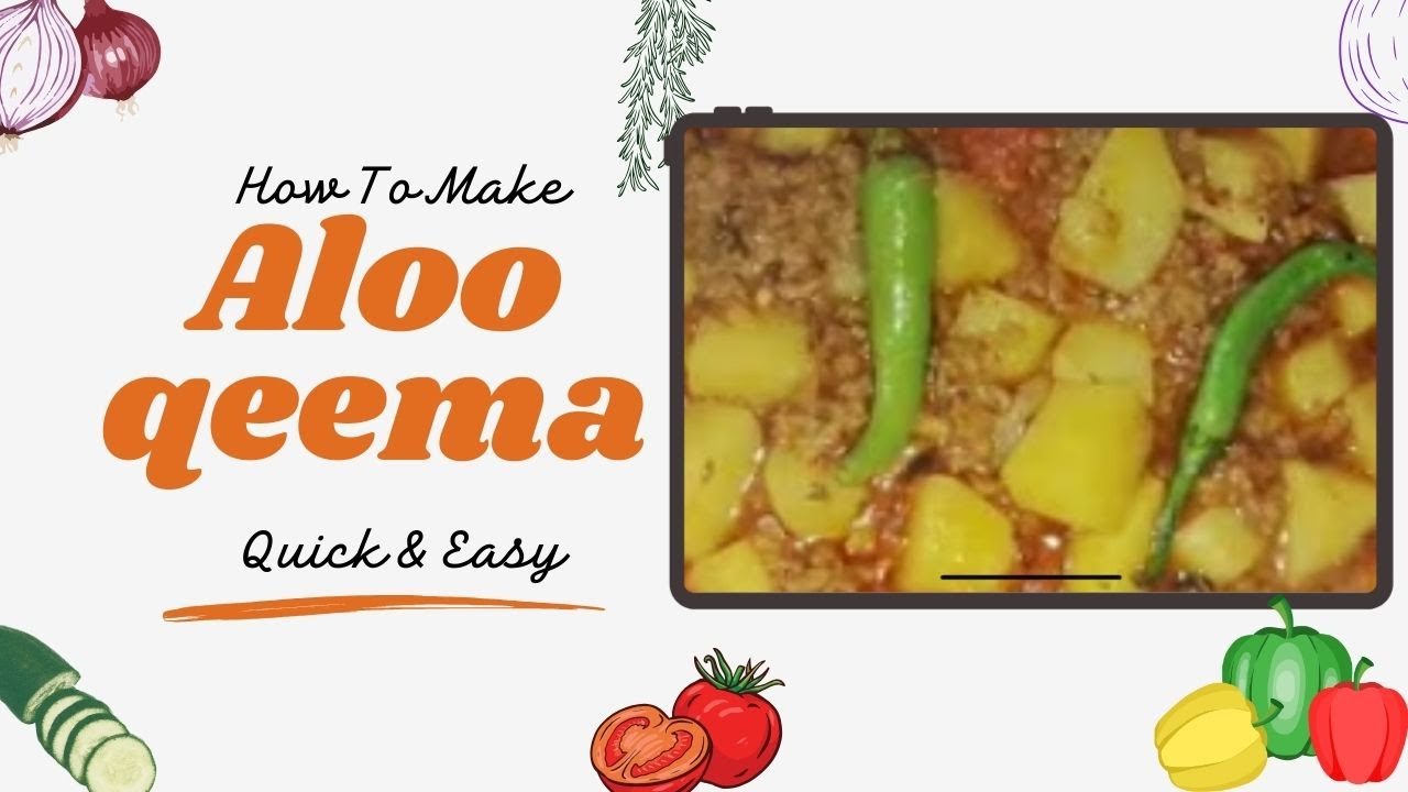 Aloo keema recipe| quick and tasty| Sana's kitchen 