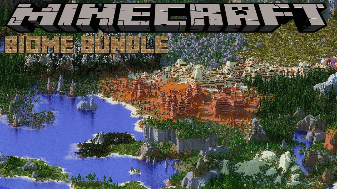 BIOME BUNDLE MOD - MINECRAFT 1.12.2 (MOD SHOWCASE)