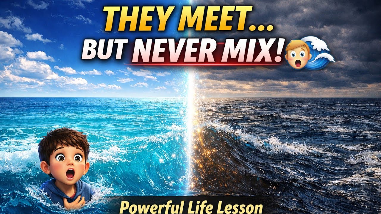 Two Seas That Never Mix | The Hidden Barrier Between Sweet and Salty Water | Powerful Moral Story