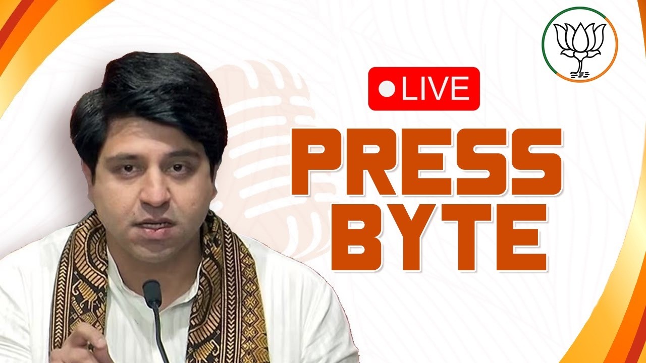 Watch LIVE: Press Byte by BJP National Spokesperson Shri Shehzad Poonawalla at BJP headquarters.