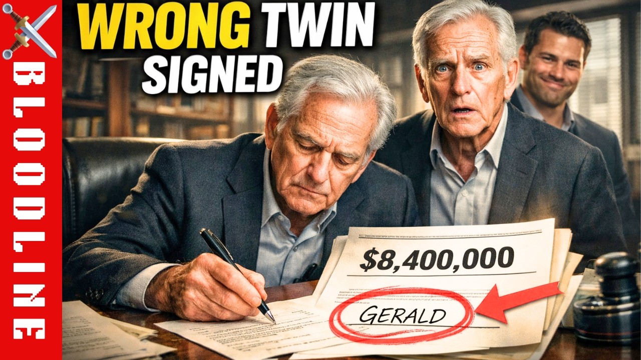 He Tried to Steal $8M from My Twin. I Signed the Papers...