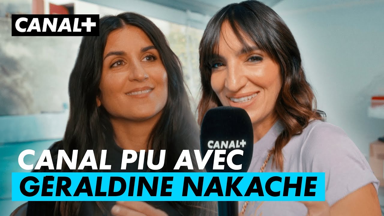 Géraldine Nakache nous ouvre les portes des coulisses de son shooting photo - CANAL PIU