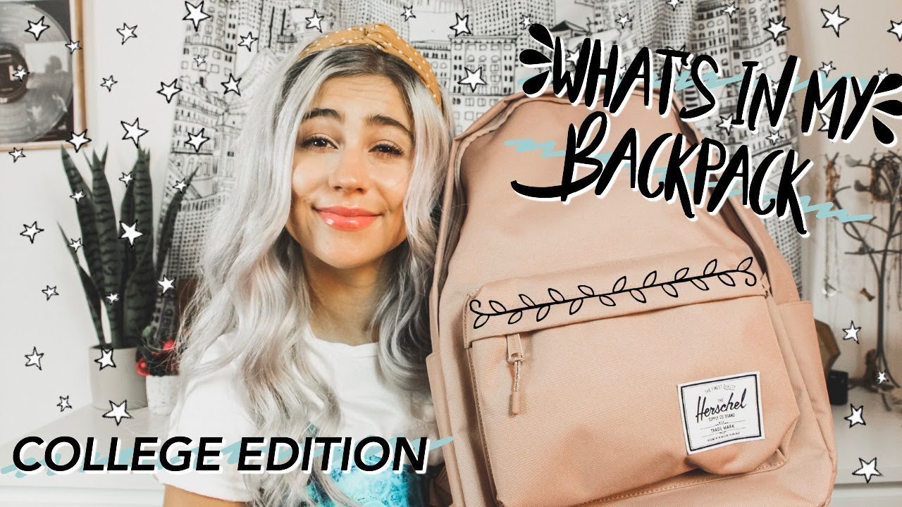 WHAT'S IN MY COLLEGE BACKPACK / SCHOOL SUPPLIES HAUL 2019