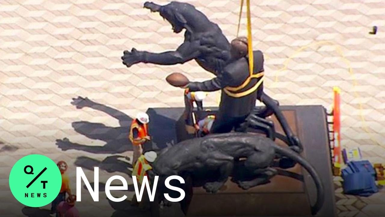 Carolina Panthers Remove Statue of Jerry Richardson Outside Bank of America Stadium