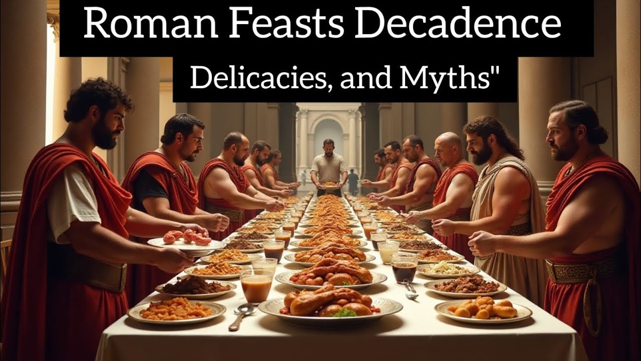 Roman Feasts Decadence: Delicacies and Myths