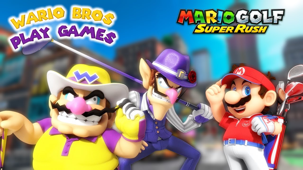 Wario Bros Play Games: Mario Golf: Super Rush (Switch) #1