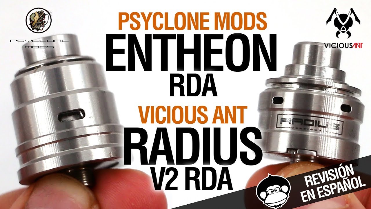 ENTHEON RDA by Psyclone mods & RADIUS v2 RDA by Vicious Ant / SABORAZO EN SINGLE COIL / revisi&oacute;n