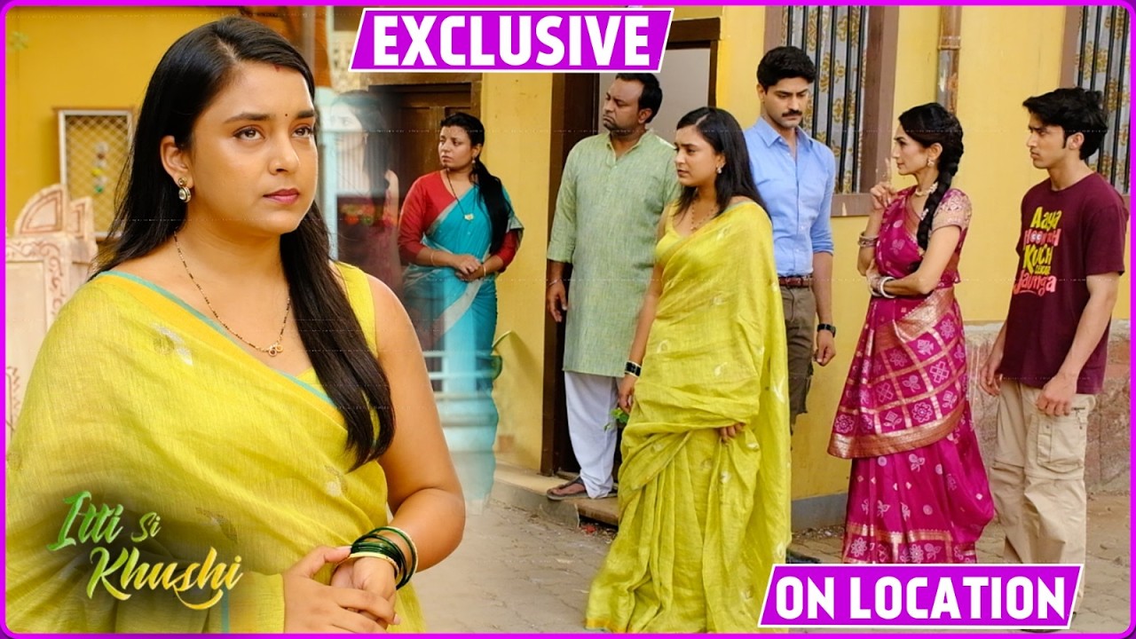 Itti Si Khushi Serial On Location: Sanjay Ne Uthaya Anvita Par Haath, Nahi Karegi Sanjay Ko Maaf
