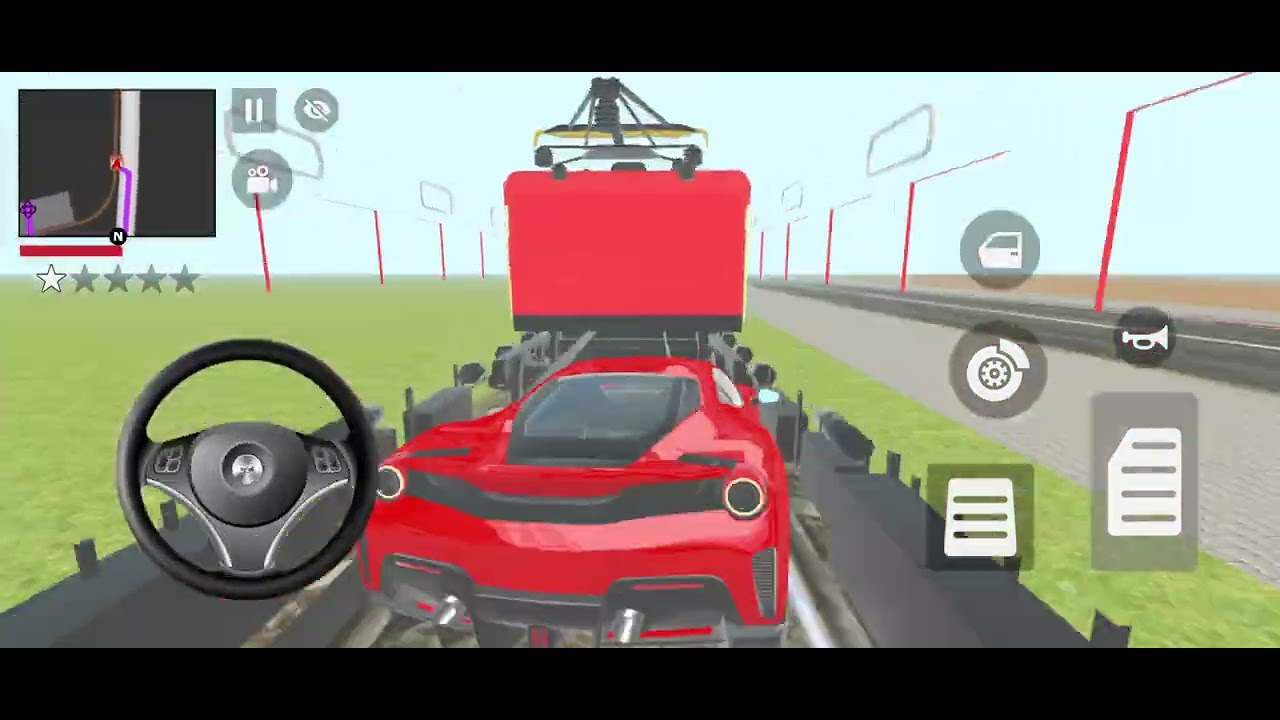 🚨Car Bike Game: Franklin Order In Indian Orange 🧡 Car And drives A Indian 💸 Police Car In SUV Game