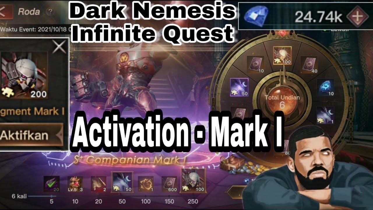 Dark Nemesis : Infinite Quest - Lucky Wheel Event