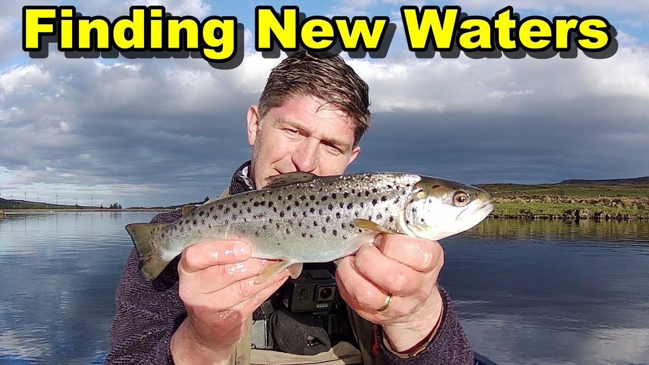 Why You Need A Bellyboat - Float Tube To Find Trout - Fishing Scotland UK