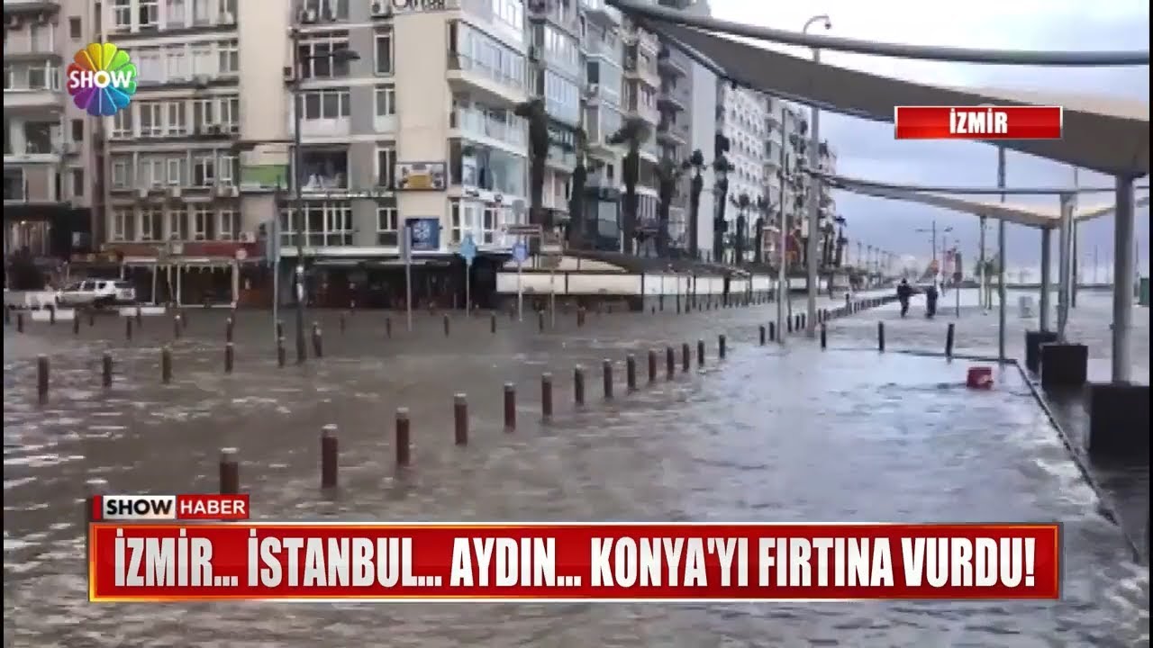İzmir... İstanbul... Aydın... Konya'yı fırtına vurdu!