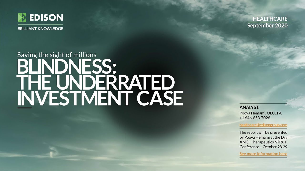 Saving the sight of millions - Blindness: The underrated investment case
