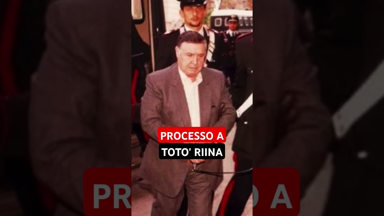 TOTO RIINA A PROCESSO
