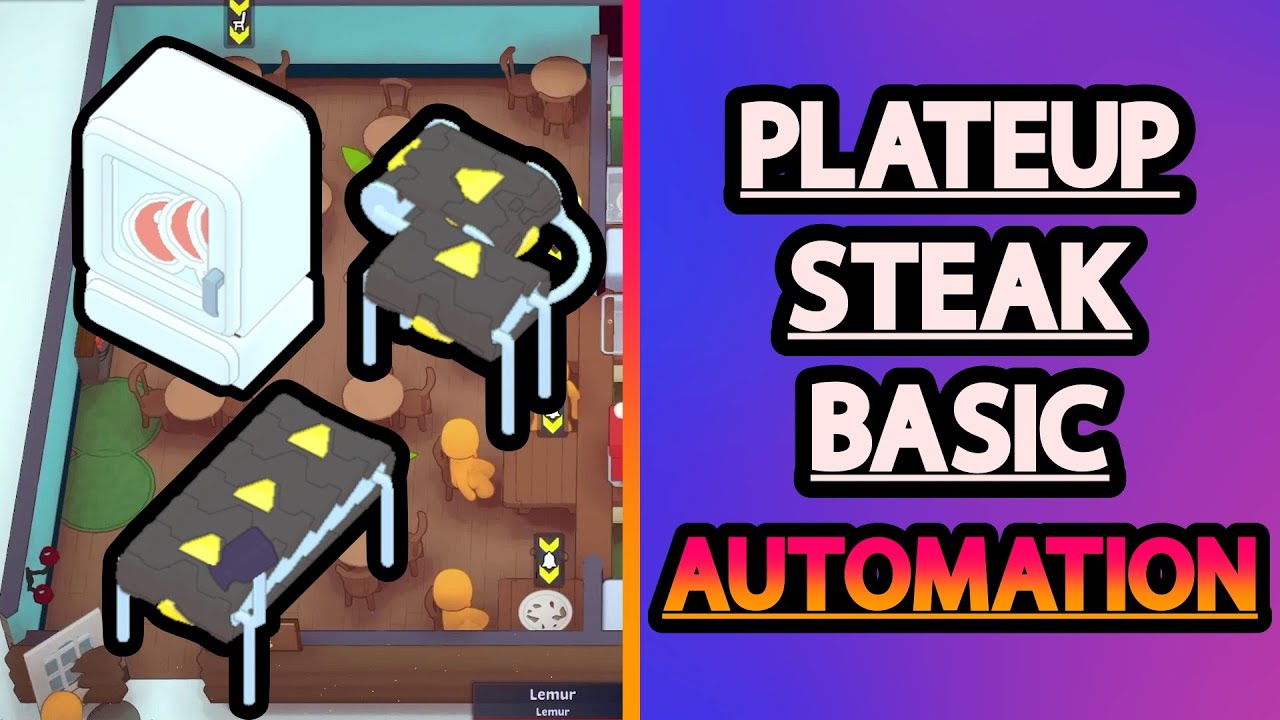 Стейк (базовая автоматизация) | PlateUP