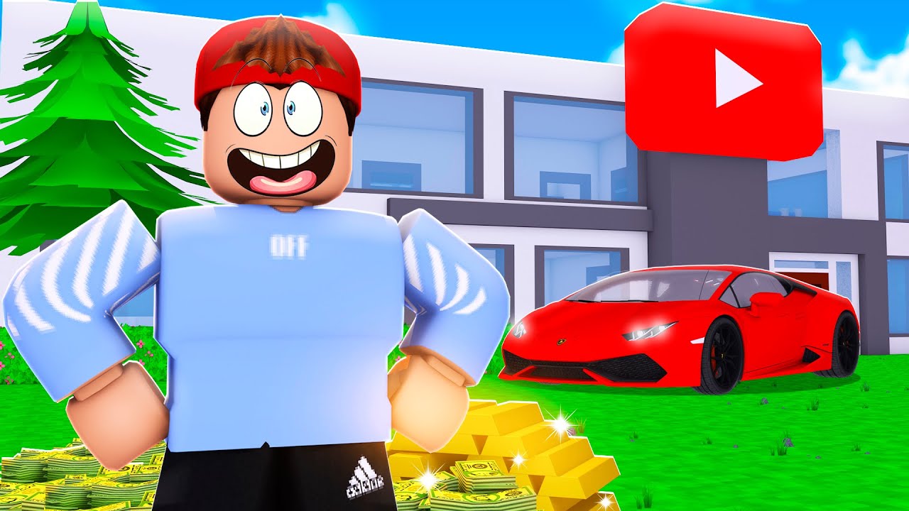 Ich KAUFE die NEUE VILLA in Roblox! (YouTube Simulator)