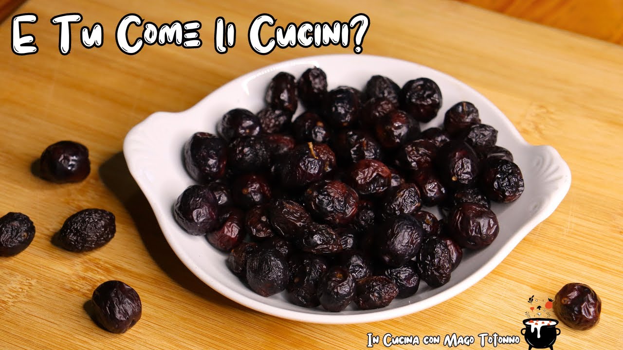 3 RICETTE SU COME CUCINARE LE OLIVE NERE - Ricette Calabresi Facili e Veloci