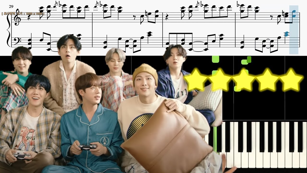 BTS (방탄소년단) - Life Goes On 《Piano Tutorial》 ★★★★★