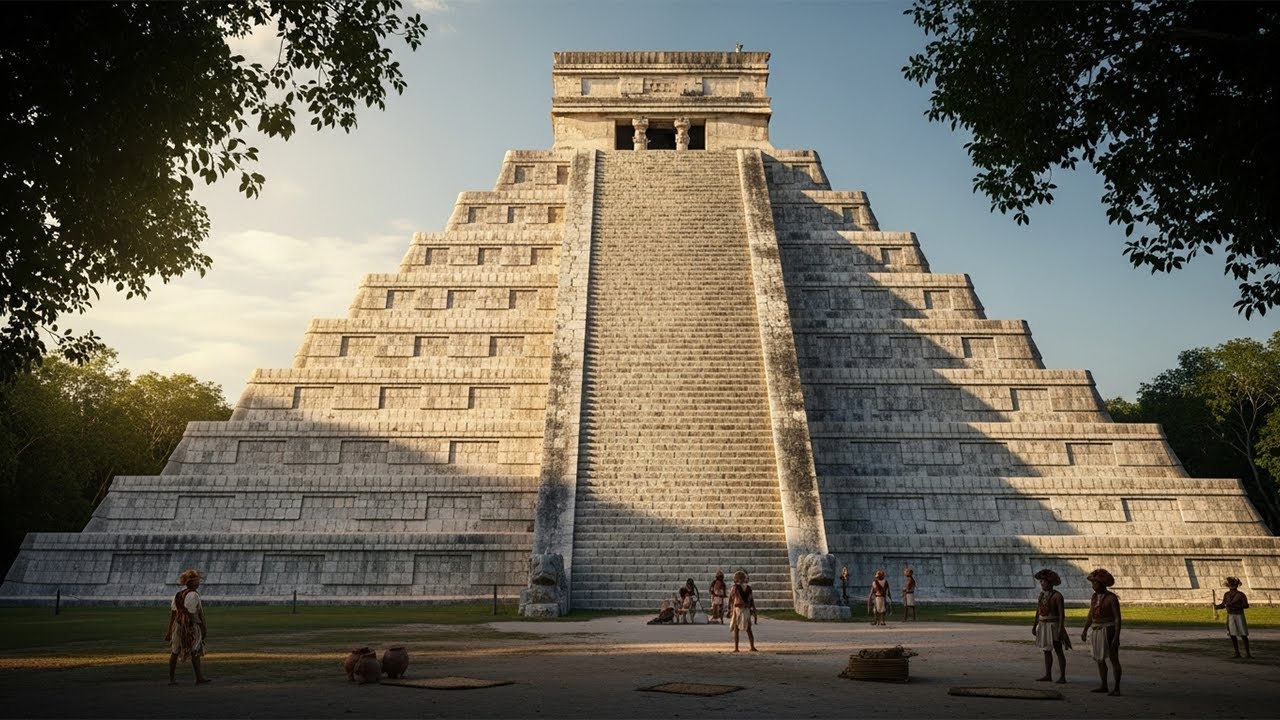 1,500 Years Ago | How the Maya Built the Pyramid of Kukulcán at Chichén Itzá